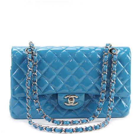 chanel flap bag light blue|chanel mini flap bag.